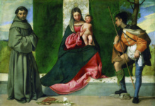 Мадонна с младенцем и святыми Антонием Падуанским и Рохом