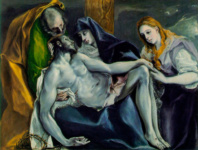 Снятие с креста с Иосифом, Богородицей и Марией Магдалиной (Пиета)