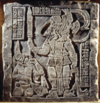 Рельефная монументальная плита из храма в Йашчилане