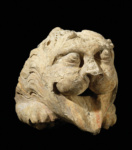 Фрагмент скульптуры. Голова льва