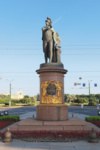 Памятник фельдмаршалу А.В. Суворову на Суворовской площади в Санкт-Петербурге