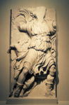 Пергамский алтарь. Западная сторона, южный ризалит. Дионис и Сатир