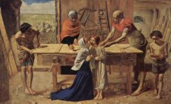 Иисус в родительском доме. Мастерская плотника