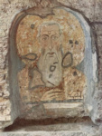 Фреска в центральном нефе Санта Мария Антиква. Святой Аббакир