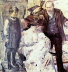 Художник и его семья (семейный портрет)