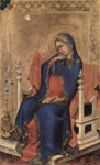 Благовещение Марии. Фрагмент