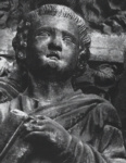 Иоанн Евангелист. Фрагмент портальной статуи «Златых врат»