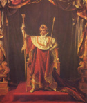 Наполеон в облачении императора