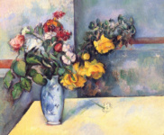 Натюрморт с цветами в вазе