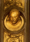 Врата рая. Барельеф головы Витторио, сына Лоренцо Гиберти