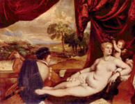 Венера с лютнистом
