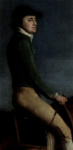 Портрет жокея Джона Ларкина. Фрагмент