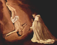Цикл картин Сцены из жизни св. Педро Ноласко. Видение святым Педро Ноласко святого Петра