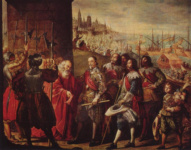 Спасение Генуи маркизом Санта Крус