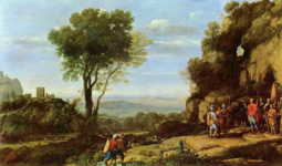 Пейзаж с Давидом и тремя героями