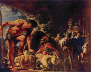 Одиссей в пещере Полифема
