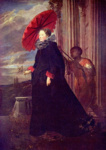 Портрет маркизы Елены Гримальди, супруги маркиза Николо Каттанео