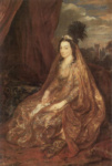 Портрет Элизабет или Терезии Ширли в восточной одежде