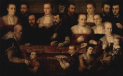 Семейный портрет с восточным ковром