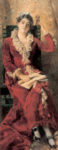 Портрет жены художника Юлии Павловны Маковской