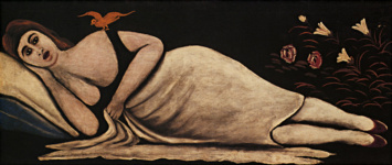 Ортачальская красавица. Левая часть диптиха