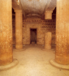 Вид внутреннего помещения гробницы Аменемхета (BH 2)