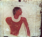 Рельеф из гробницы Хииу с изображением умершего