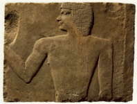 Гробница Мечена: рельеф с изображением хозяина гробницы