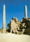 Карнак: обелиски Тутмоса I и Хатшепсут