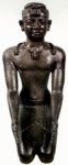 Коленопреклоненная статуэтка царя Шабаки