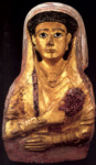 Маска мумии Афродиты, дочери Дидаса