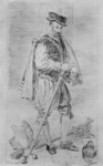 Рисунки с Веласкеса: Портрет придворного шута Дона Хуана Австрийского