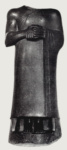 Статуя Гудеа, правителя Лагаша, происходящая из Телло