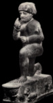 Статуэтка молящегося, посвященная царю Хаммурапи из Ларсы