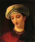 Портрет женщины в тюрбане