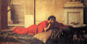 Нерон, мучимый совестью после убийства  своей матери