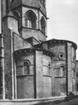 Церковь Санта-Мария в Сангуэсе. Апсида. Вид с юго-востока