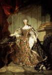 Портрет Марии Лещинской, королевы Франции