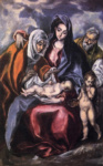 Святое семейство со св. Анной и младенцем Иоанном