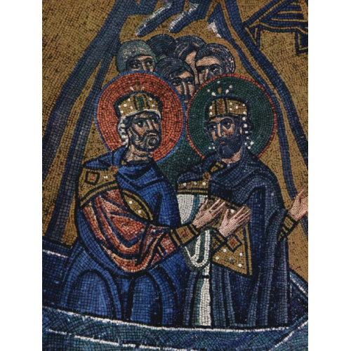Мозаики из церкви Неа-Мони на Хиосе. Сошествие Христа во ад. Фрагмент. Ветхозаветные цари