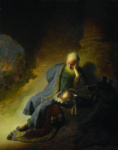 Иеремия, оплакивающий разрушение Иерусалима