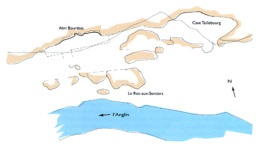 План грота Рок-о-Сорсье, Англь-сюр-Англан