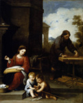 Святое семейство с Иоанном Крестителем во младенчестве