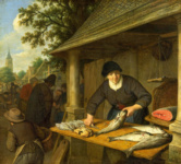 Торговка рыбой