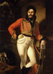 Портрет лейб-гусарского полковника Е.В. Давыдова