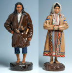 Фигуры «Остяк» и «Остячка». Серия «Народы России»