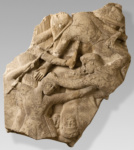 Фрагмент фриза со сценой сражения (амазономахия)