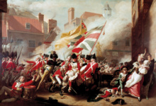 Смерть майора Пирсона 6 января 1781