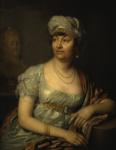 Портрет французской писательницы Жермены де Сталь (?)
