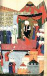 Миниатюра «Прием у султана Селима II»